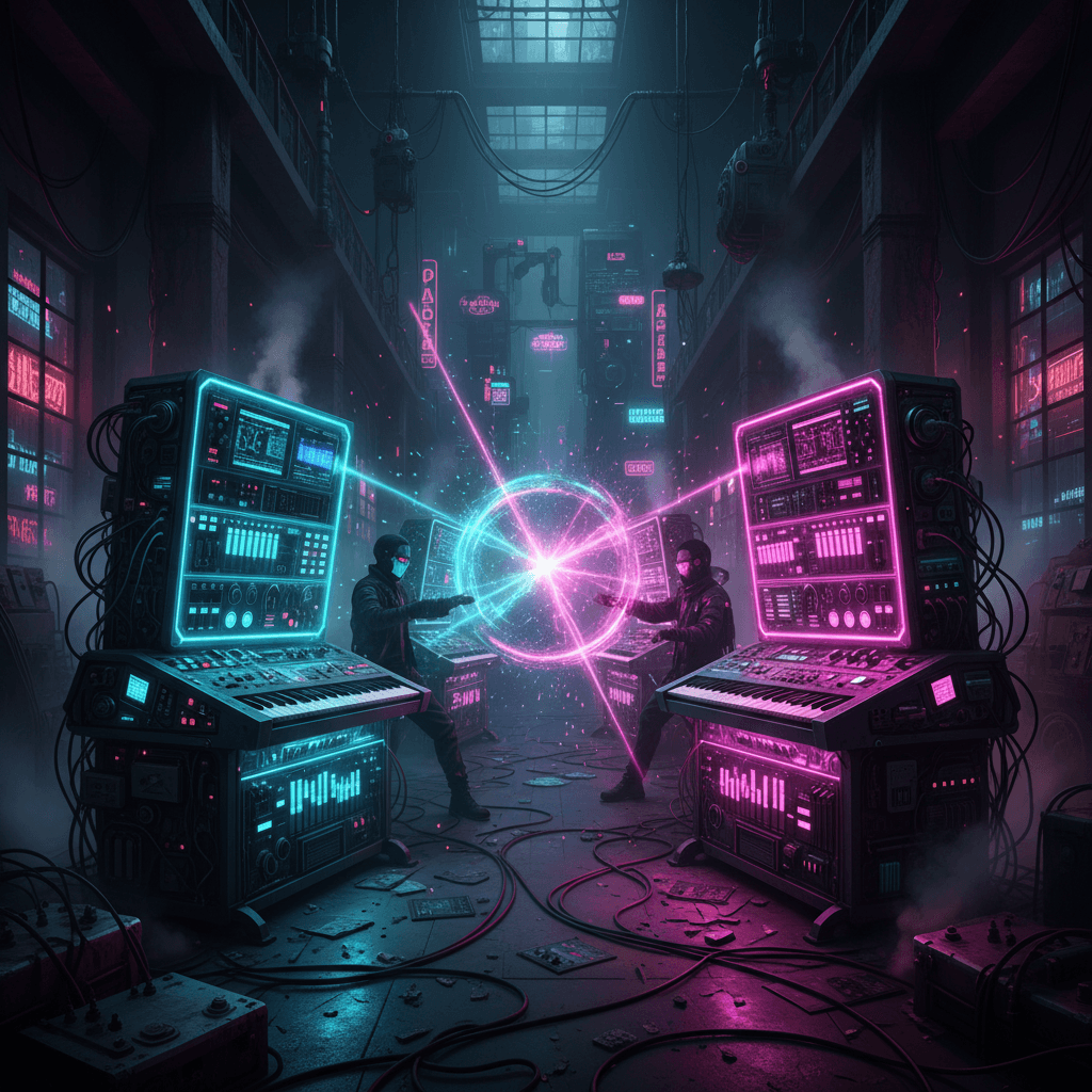 Perturbator vs Carpenter Brut: The Darksynth Titans Compared