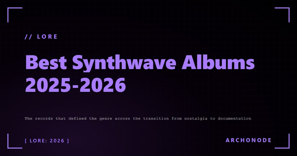 Best Synthwave Albums 2025-2026