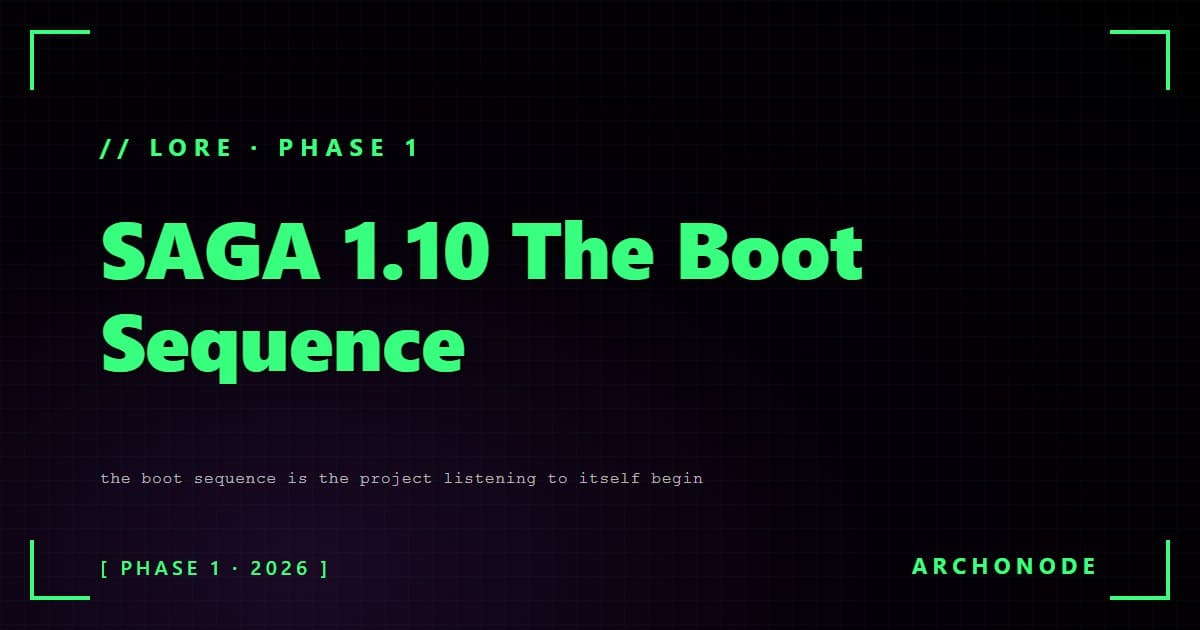 Saga 1 10 The Boot Sequence