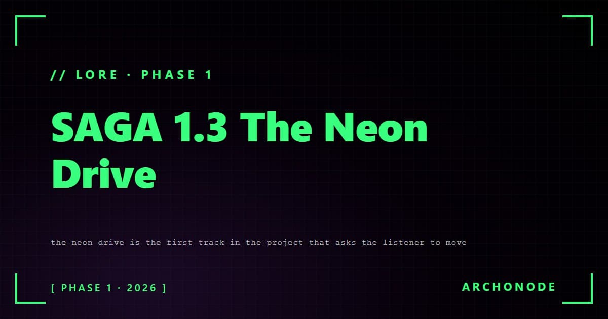 Saga 1 3 The Neon Drive