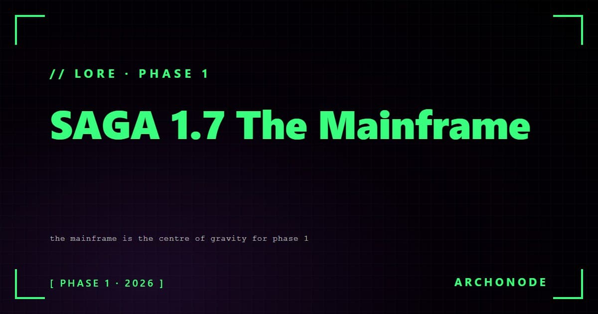 Saga 1 7 The Mainframe