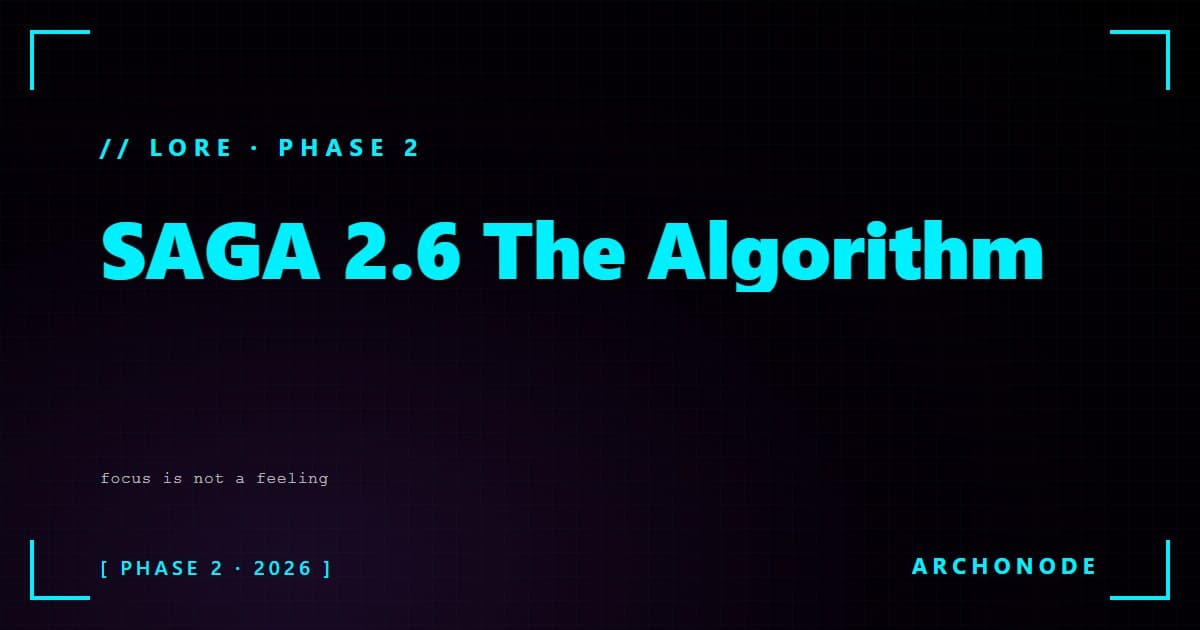 Saga 2 6 The Algorithm