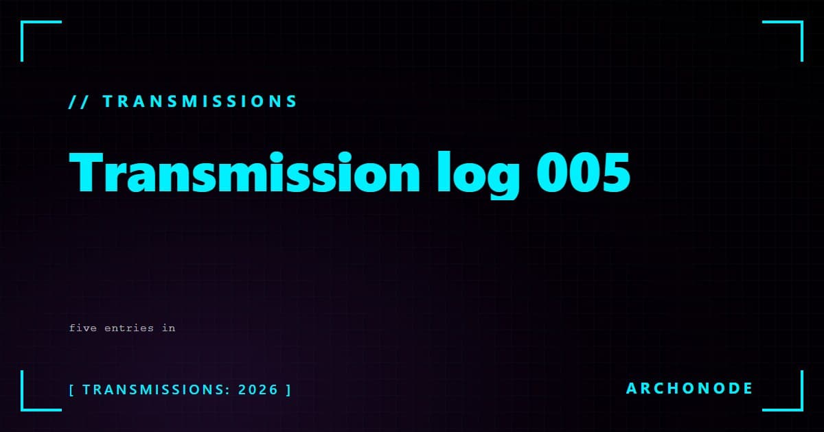 Transmission log 005